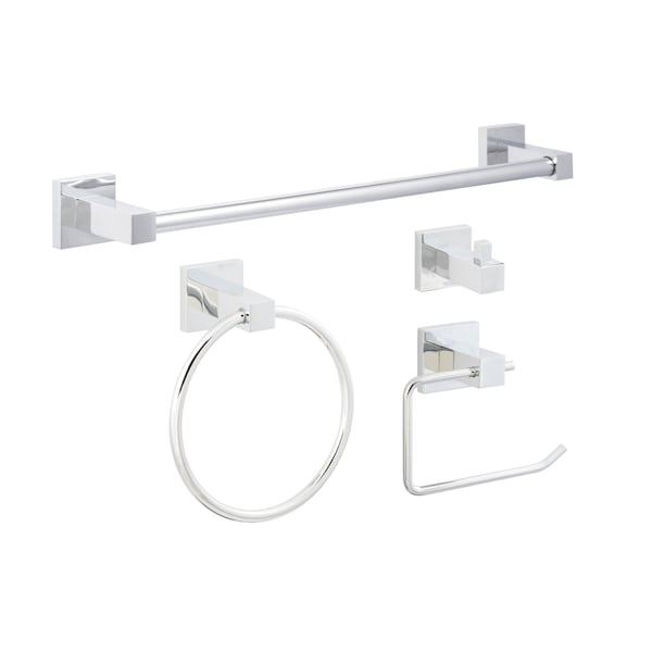 Sure-Loc Hardware Sure-Loc Hardware Baden Series Bath Set, Polished Chrome BD-SET-PH1 26 - main